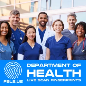 DEPARTMENT OF HEALTH FINGERPRINTING