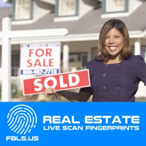 REAL ESTATE LICENSE FINGERPRINTING - FL920010Z