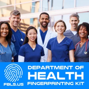 DEPARTMENT OF HEALTH FINGERPRINTING KIT