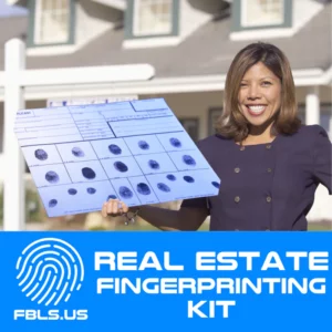 REAL ESTATE FINGERPRINTING KIT